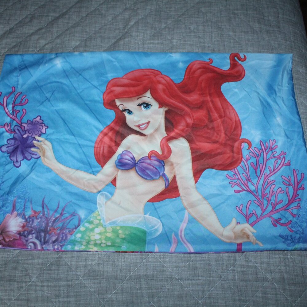 Disney The Little Mermaid Ariel Pillowcase Standard